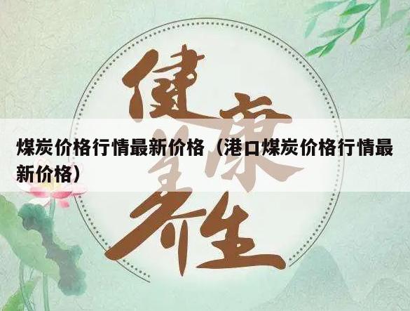 煤炭价格行情最新价格（港口煤炭价格行情最新价格）